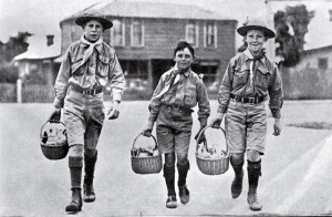 nákup po jedlo BP troop 1907
